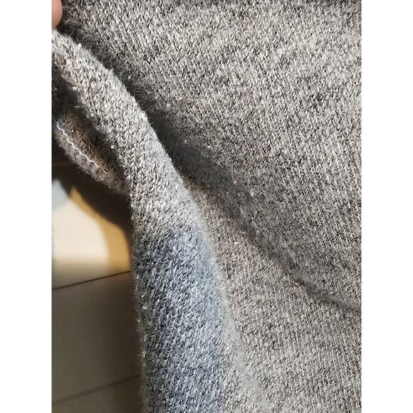 The Great Sweatpants The Patchwork Cropped Heather Gray Drawstring Size 3/ LG - Picture 3 of 5